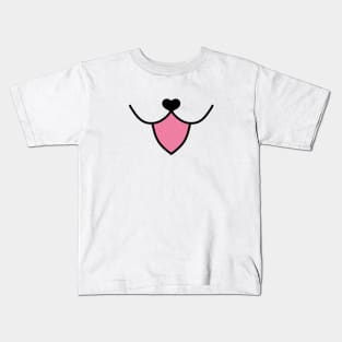 Cute kitten mouth Kids T-Shirt